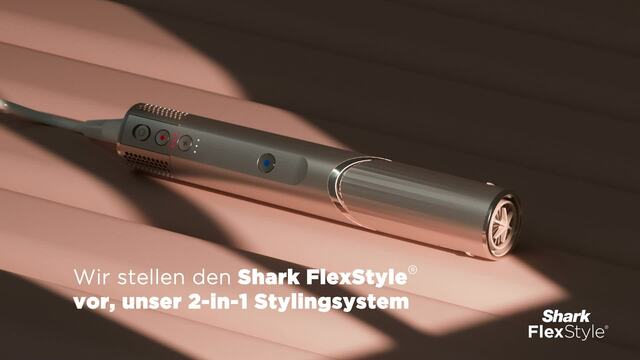 Shark FlexStyle 5-in-1 Haarstyler und -trockner, Lockenstab champagner