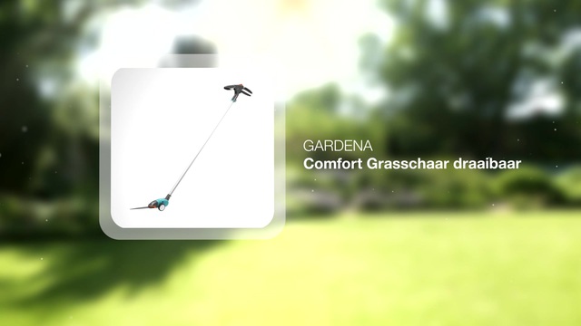 GARDENA Comfort grasschaar op steel Turquoise/zwart, 12100-20