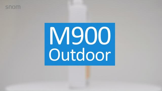 snom M900 Outdoor, Telefonanlage 