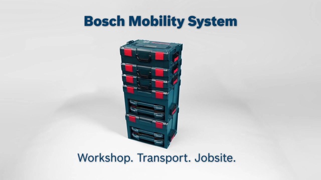 Bosch i-BOXX 72 set 10 Professional, Werkzeugkiste blau