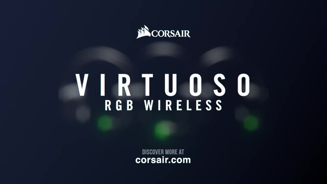 Corsair Virtuoso RGB Wireless, Casque gaming Noir