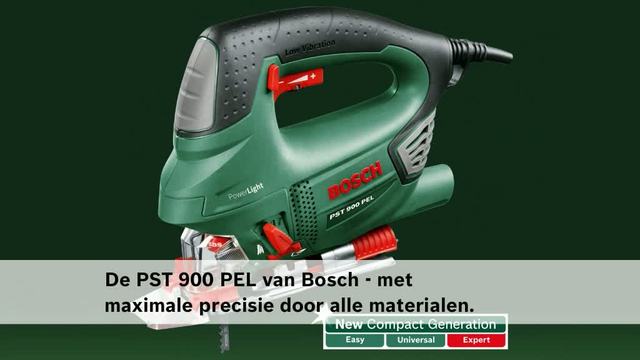 Bosch Decoupeerzaag PST 900 PEL Groen/zwart