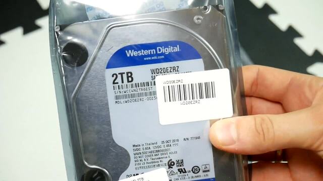 WD Blue 2 TB, Festplatte SATA 6 Gb/s, 3,5"