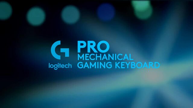 Logitech Logi G Pro Mechanical Keyb. TKL GXblueFR, clavier gaming Noir, Layout FR, Bleu GX (Clicky), TKL