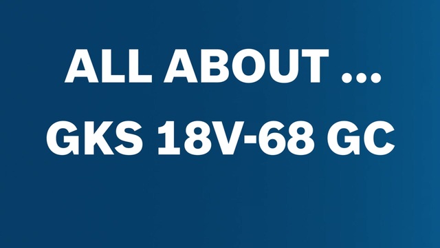 Bosch GKS 18V-68 GC PROFESSIONAL 19 cm Noir, Bleu, Rouge, Argent 5000 tr/min 1800 W, Scie circulaire Bleu, Bois, Noir, Bleu, Rouge, Argent, Sans brosse, 19 cm, 5000 tr/min, 6,8 cm