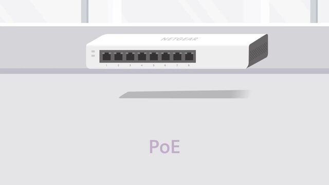 Netgear GS116LP, Switch Unmanaged PoE/PoE+ Switch