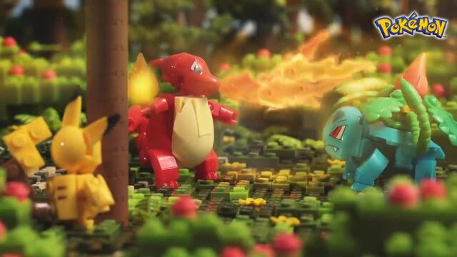 Mattel Pokémon Jumbo Evoli, Konstruktionsspielzeug 