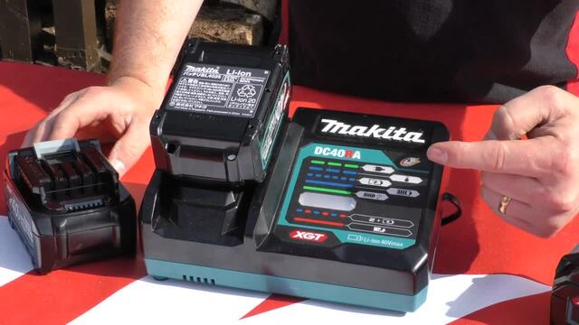 Makita Accu BL4040 XGT 40 V Max 4,0 Ah oplaadbare batterij Zwart