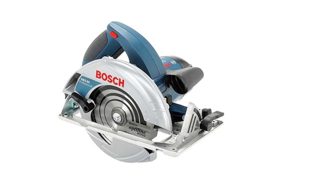 Bosch 0 601 667 001 scie circulaire portative 19 cm 5900 tr/min 1600 W Bleu/Noir, 19 cm, 5900 tr/min, 6,5 cm, 3 cm, 4,8 cm, Secteur