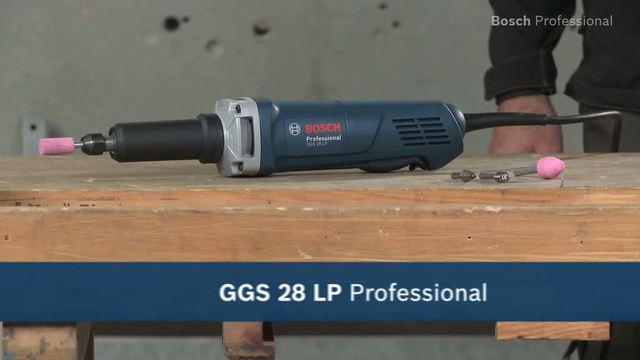 Bosch Geradschleifer GGS 28 LP Professional blau, 500 Watt