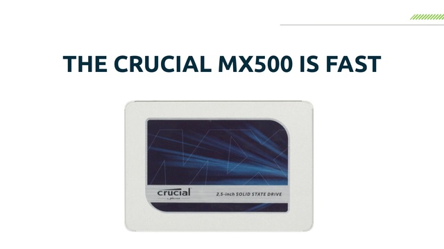 Crucial MX500 1 TB, SSD SATA 6 Gb/s, 2,5"