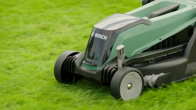 Bosch Akku-Rasenmäher EasyRotak 36-550 solo grün/schwarz, ohne Akku und Ladegerät