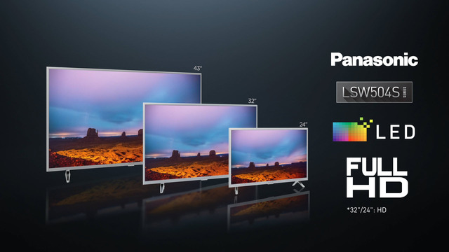 Panasonic TX-32LSW504S, LED-Fernseher 60 cm (24 Zoll), silber/schwarz, WXGA, Triple Tuner, Android TV