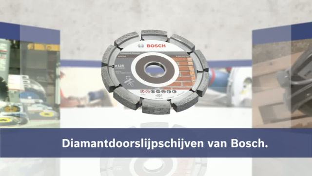 Bosch Diamantschijf Best voor beton 125mm doorslijpschijf 