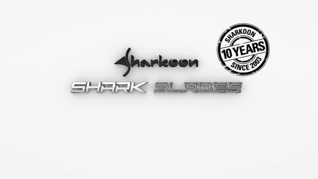 Sharkoon SHARK Disc RGB Fan, Ventilateur de boîtier Transparent