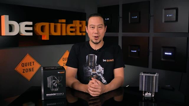 be quiet! Shadow Rock 3, CPU-Kühler schwarz/aluminium