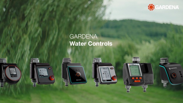 GARDENA Select, Contrôle d'irrigation Gris/Orange, Gris,Orange