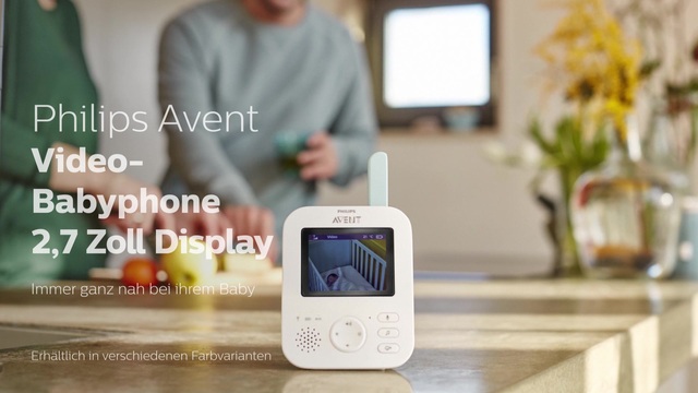Philips Avent Digitales Video-Babyphone SCD835/26 weiß