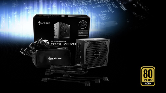 Sharkoon SilentStorm Cool Zero 750W, PC-Netzteil schwarz, 4x PCIe, Kabel-Management, 750 Watt