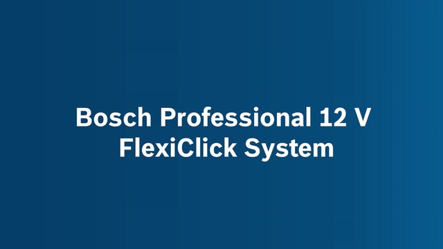 Bosch FlexiClick-Bohrhammeraufsatz GFA 12-H Professional, Bohrfutter schwarz, für Akkuschrauber GSR 12V-15 FC / -35 FC