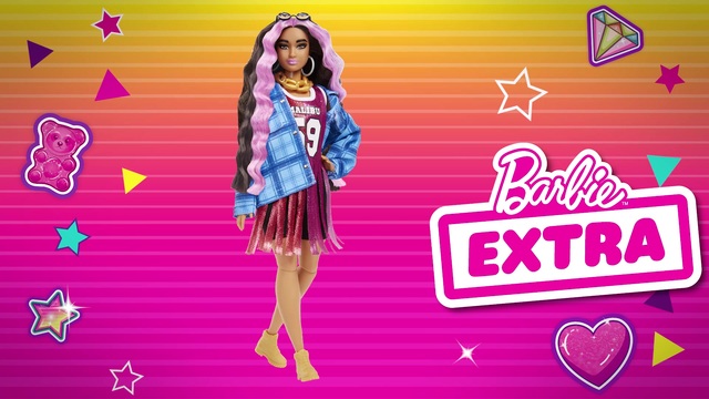 Mattel Barbie Extra Pop (Basketball Jersey) 