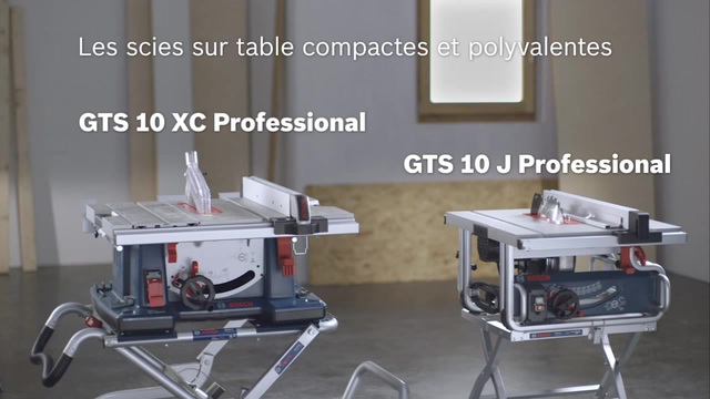 Bosch GTS 10 XC Professional 2100 W 3200 tr/min, Scie circulaire de table Bleu/Argent, Scie à céramique sur banc, 2100 W, 3200 tr/min, 25,4 cm, 3 cm, 7,9 cm