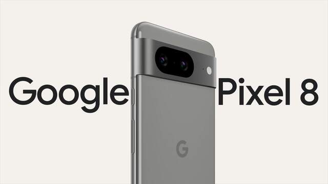 Google Pixel 8 256GB, Handy Hazel, Android 14, Dual SIM, 8 GB LPDDR5X