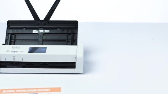 Brother ADS-1700W, Einzugsscanner hellgrau/schwarz, USB, WLAN