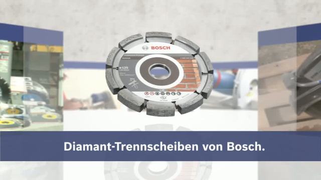 Bosch Diamanttrennscheibe Standard for Stone, Ø 125mm Bohrung 22,23mm