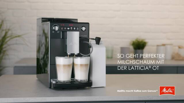 Melitta Latticia OT F300-100, Machine à café/Espresso Noir (Mat)