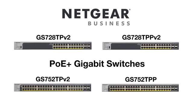 Netgear GS752TPP, Switch 