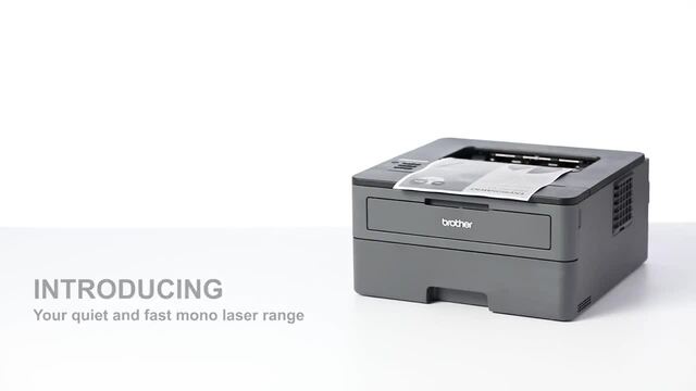 Brother HL-L2370DN laserprinter Grijs/zwart, LAN