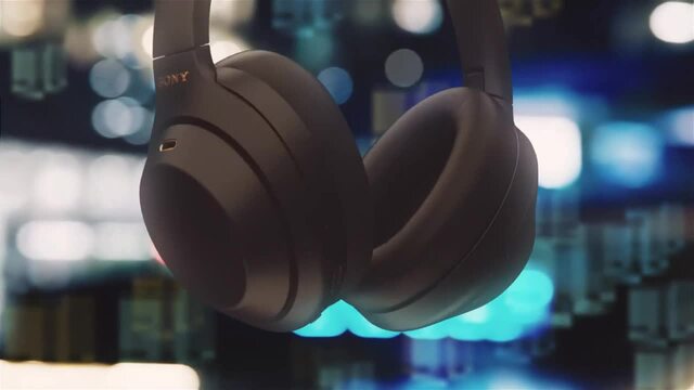 Sony WH-1000XM4 over-ear headset Zwart, Bluetooth