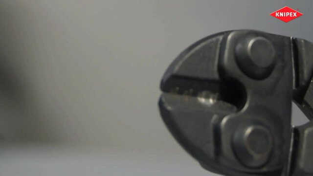 KNIPEX Kompakt-Bolzenschneider CoBolt 71 31 200, Schneid-Zange rot, Länge 200mm