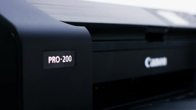 Canon PIXMA PRO-200, Tintenstrahldrucker schwarz