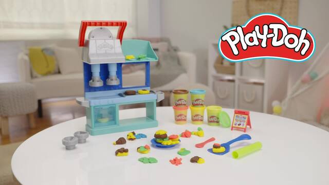 Hasbro Play-Doh Buntes Restaurant, Kneten 
