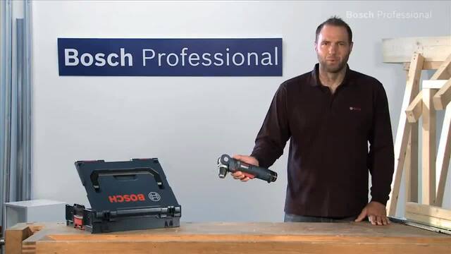 Bosch Accu haakse boormachine GWB 10.8 V-LI Professional solo schroeftol Blauw/zwart, Accu niet inbegrepen