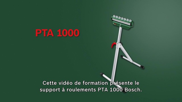 Bosch PTA 1000 support de scie à onglets 2 pieds Vert, Acier inoxydable, Piètement Argent/Vert, 100 kg, 115 cm, 2 pieds, Vert, Acier inoxydable, 6,2 kg