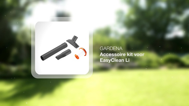 GARDENA EasyClean Li accessoireset mondstuk Zwart, 9343-20