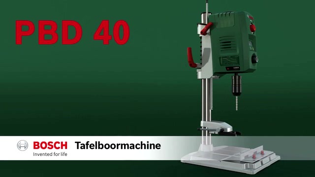 Bosch Tafelboormachine PBD 40 Groen, 710 Watt 