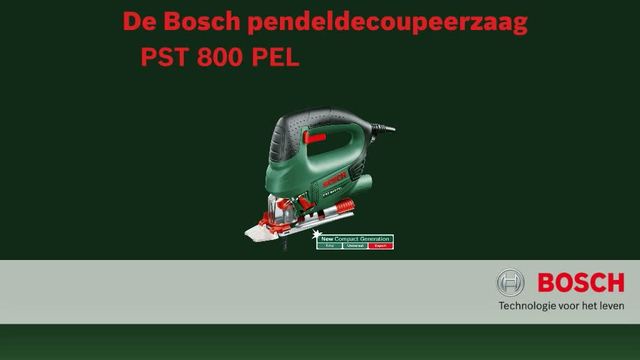 Bosch Decoupeerzaag PST 800 PEL Groen/zwart