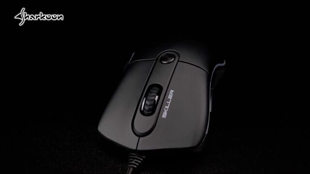 Sharkoon SKILLER SGM2 optische gaming muis Zwart, 400 - 6400 dpi, RGB leds