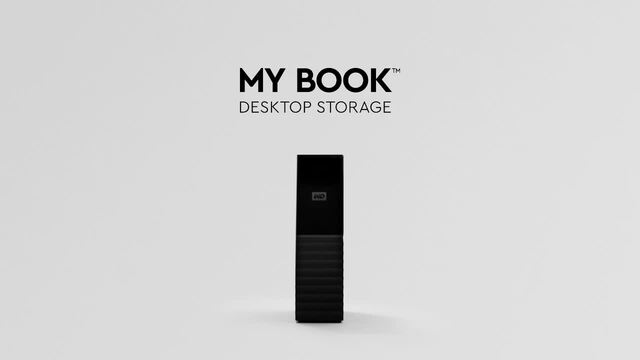 WD My Book 8 TB, Externe Festplatte schwarz, Micro-USB-B 3.2 Gen 1 (5 Gbit/s)