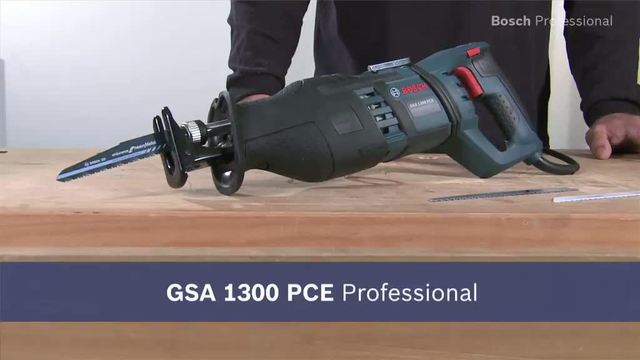 Bosch Reciprozaag GSA 1300 PCE Professional Blauw, Opbergkoffer