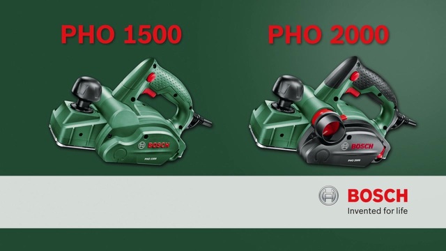 Bosch PHO 2000 Non classé, Rabot électrique Vert/Noir, 2,4 kg