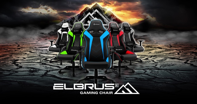 Sharkoon ELBRUS 3, Gaming-Stuhl schwarz/grau