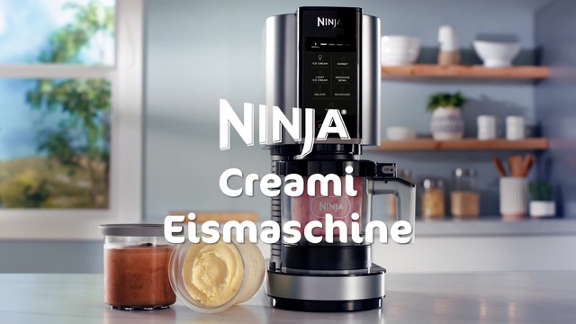 Nutri Ninja Creami Eismaschine NC300EU schwarz/silber, 800 Watt