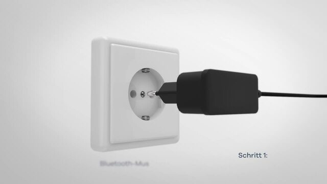 One for all SV1810, Bluetooth-Adapter schwarz, Bluetooth-Musikempfänger