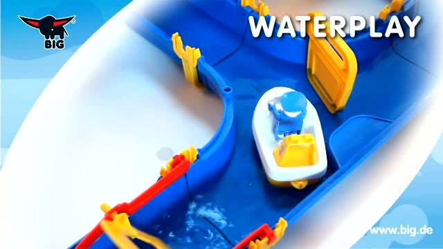 BIG Waterplay Niagara, Bahn blau/gelb