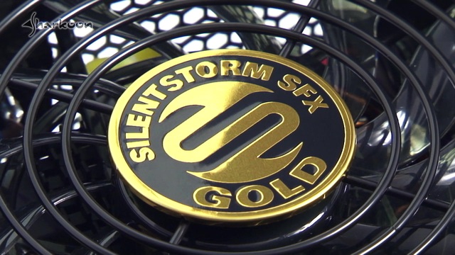 Sharkoon SilentStorm SFX Gold 500W, PC-Netzteil schwarz, 2x PCIe, Kabel-Management, 500 Watt